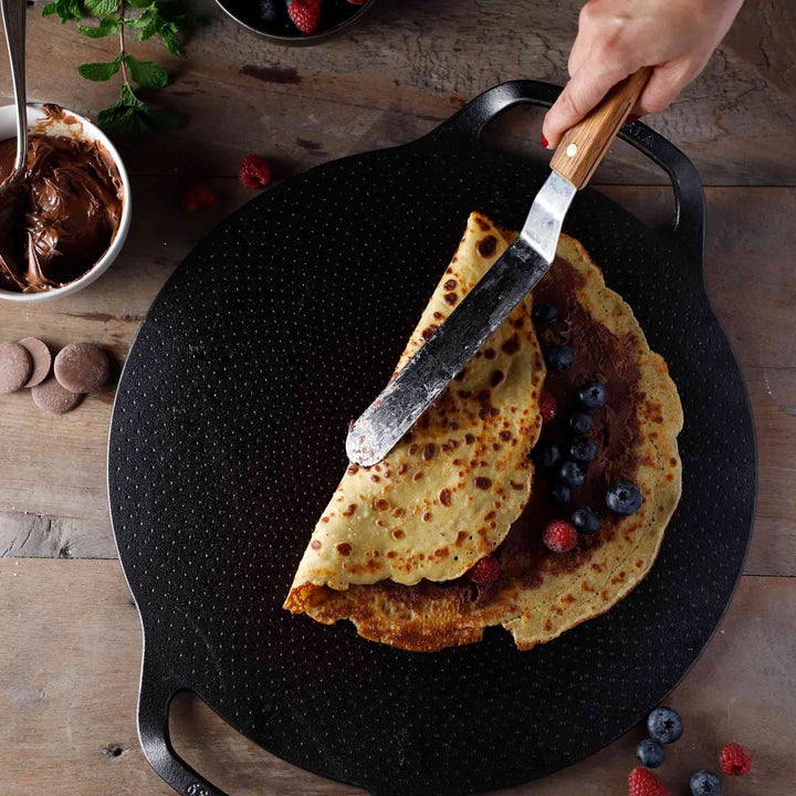 15 Inch Cast Iron Pizza Pan/Comal by Victoria Cast Iron