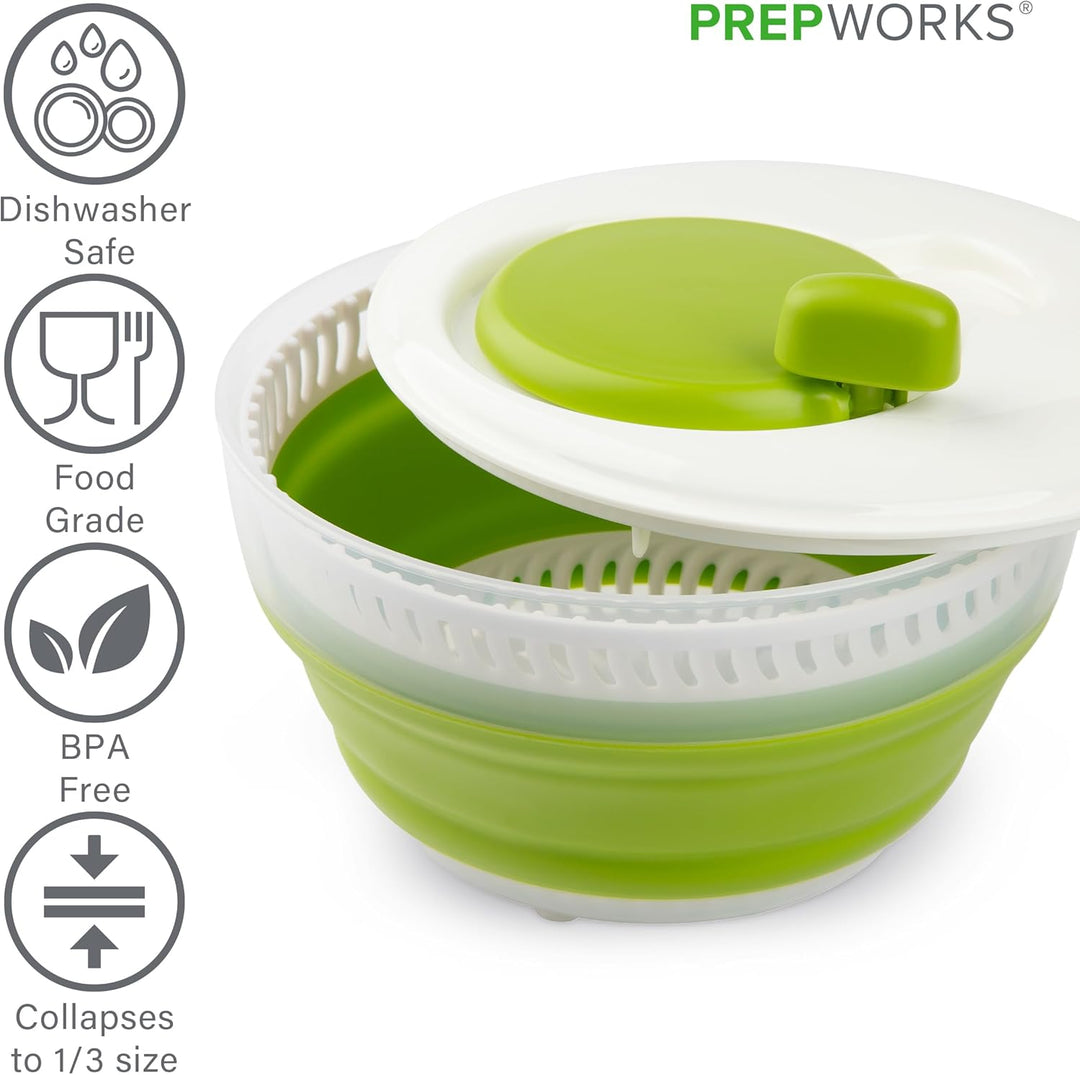 Collapsible Salad Spinner by Progressive PrepWorks
