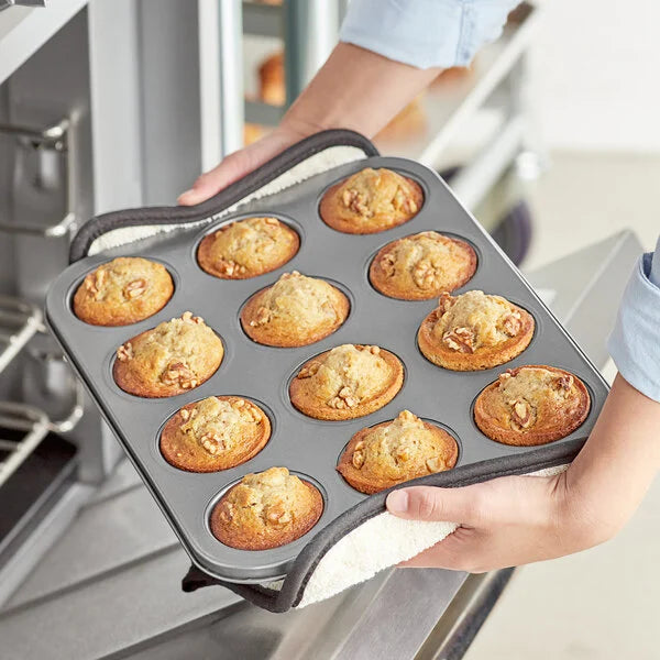 12 Cup Nonstick Carbon Steel Muffin / Cupcake Baking Tin