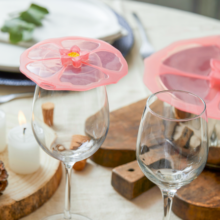 Hibiscus Drink Covers by Charles Viancin