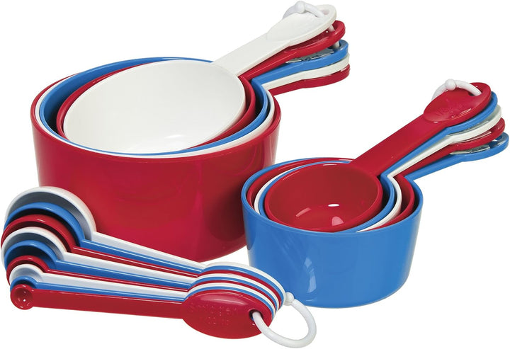 Ultimate Measuring Set with 19 Plastic Measuring Spoons and Cups by Progressive