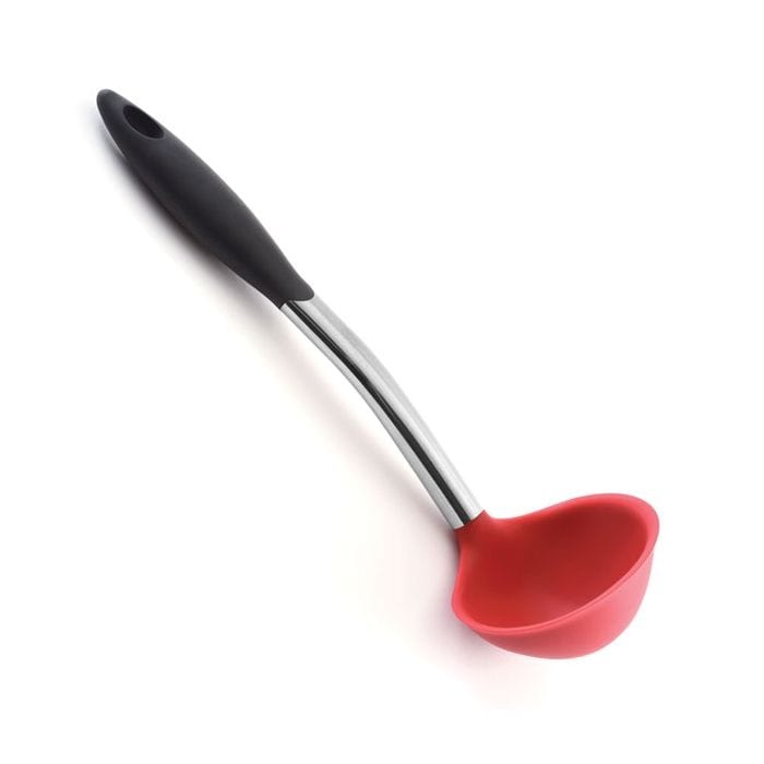 Norpro Norpro Grip-EZ Stainless Steel and Silicone Ladle for Non-Stick Cookware