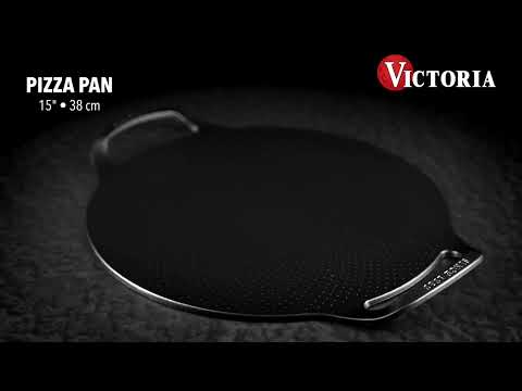 15 Inch Cast Iron Pizza Pan/Comal by Victoria Cast Iron