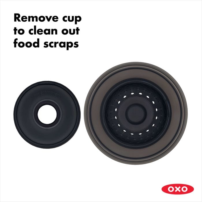 Silicone Sink Strainer and Drain Stopper by Oxo Good Grips