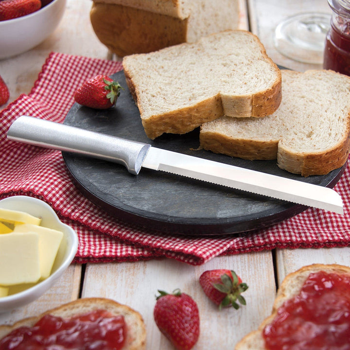 6'' Serrated Bread Knife by Rada Cutlery - Black