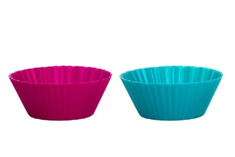 The Silicone Kitchen Reusable Silicone Mini Baking Cups - Set of 24 | Non-Toxic | BPA Free | Dishwasher Safe