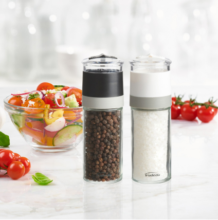 Mini Salt and Pepper Grinders - Set of 2 by Trudeau