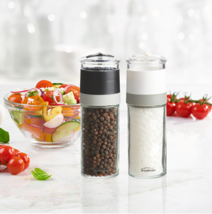 Salt & Pepper Grinders, Set of 2