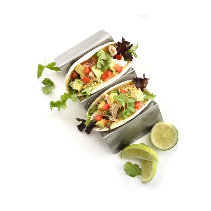 Stainless Steel Taco Rack Set, 2 Piece by Norpro