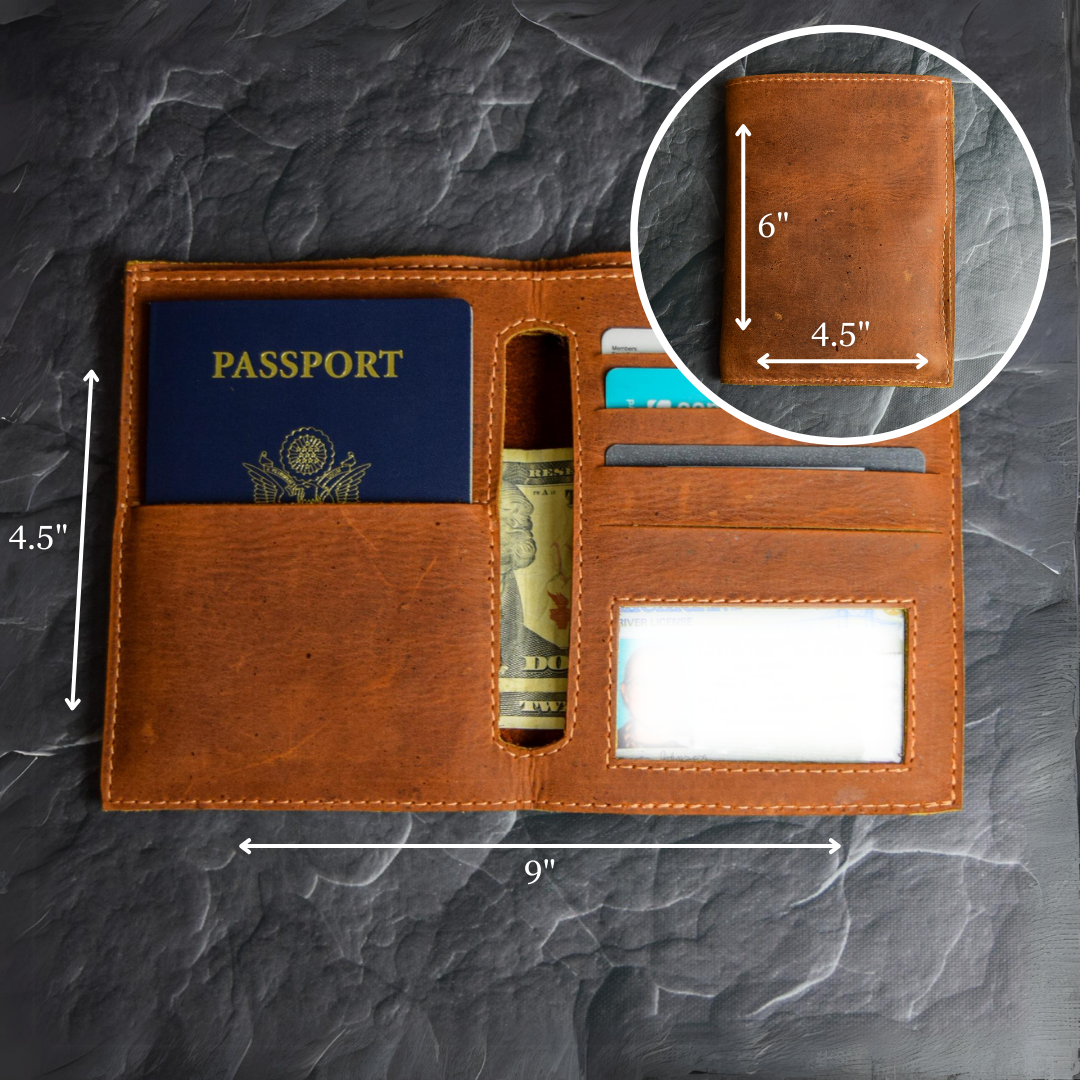 Measurements Passport Case
