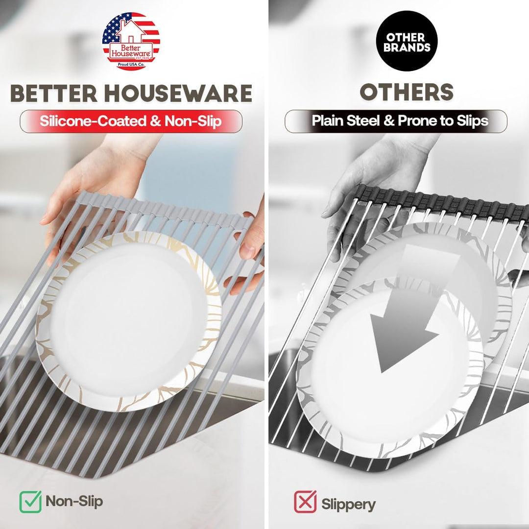 Over-the-Sink Roll-Up Drying Rack by Better Houseware