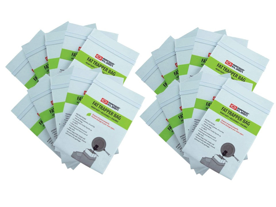 20 Pack -Fat Trapper Refill Bags by Range Kleen – Kooi Housewares