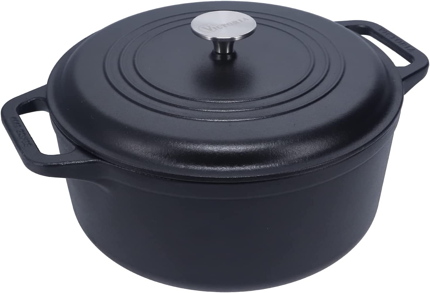 7 Quart Cast Iron Dutch Oven by Victoria Cast Iron