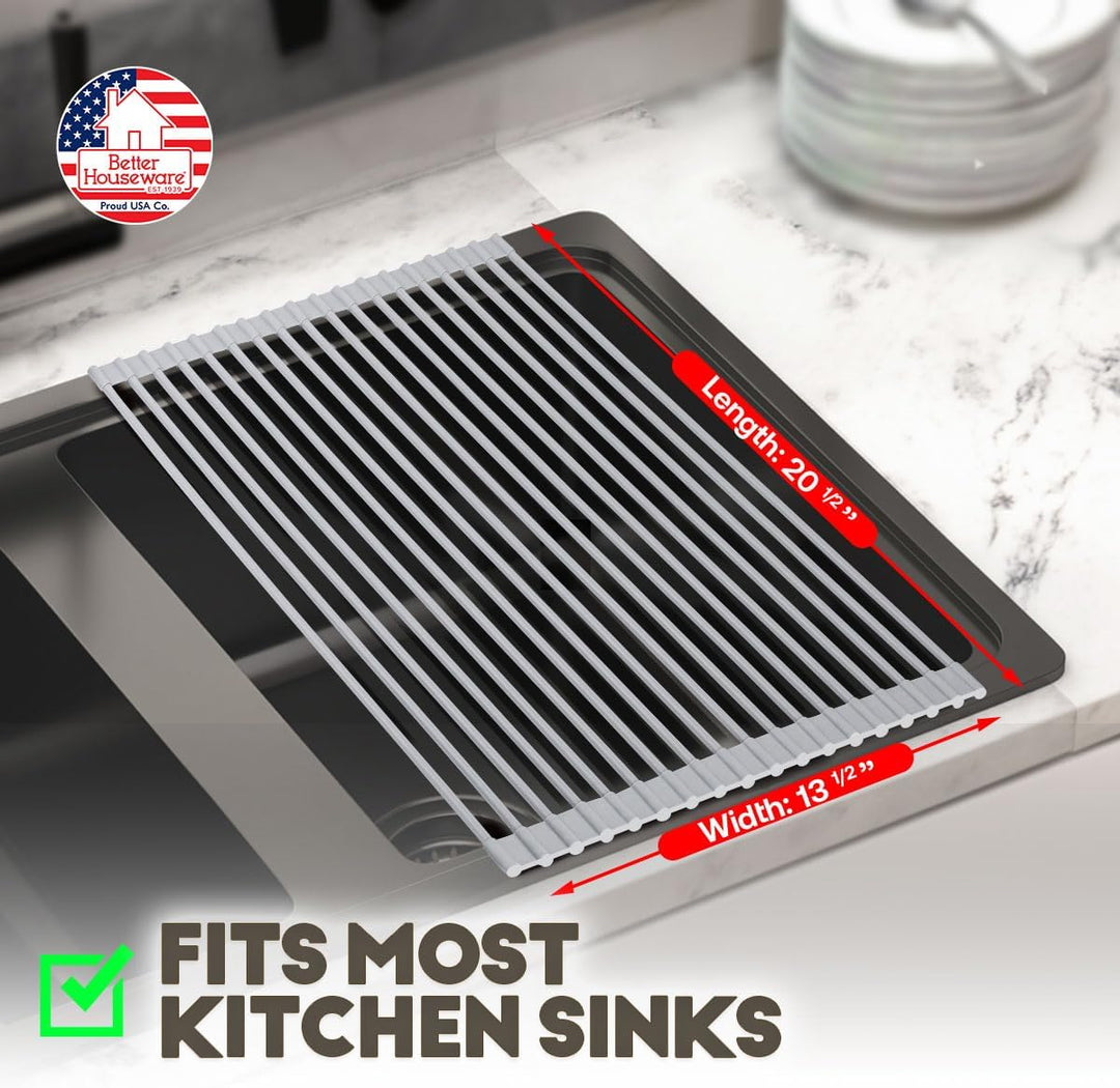 Over-the-Sink Roll-Up Drying Rack by Better Houseware