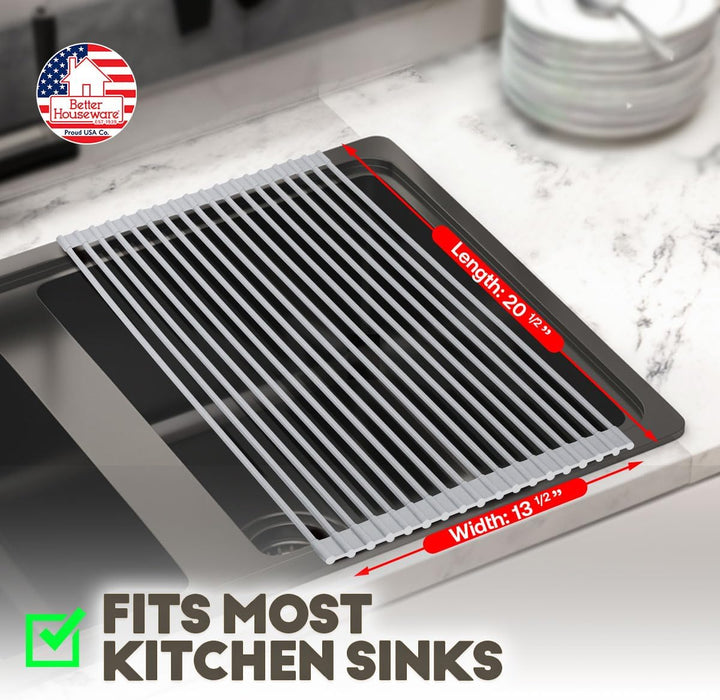 Over-the-Sink Roll-Up Drying Rack by Better Houseware