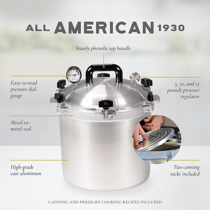 American Pressure Cooker Features