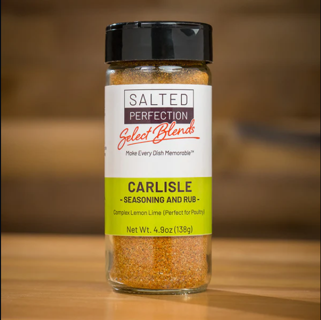 Carlisle Seasoning Blend and Rub by Salted Perfection