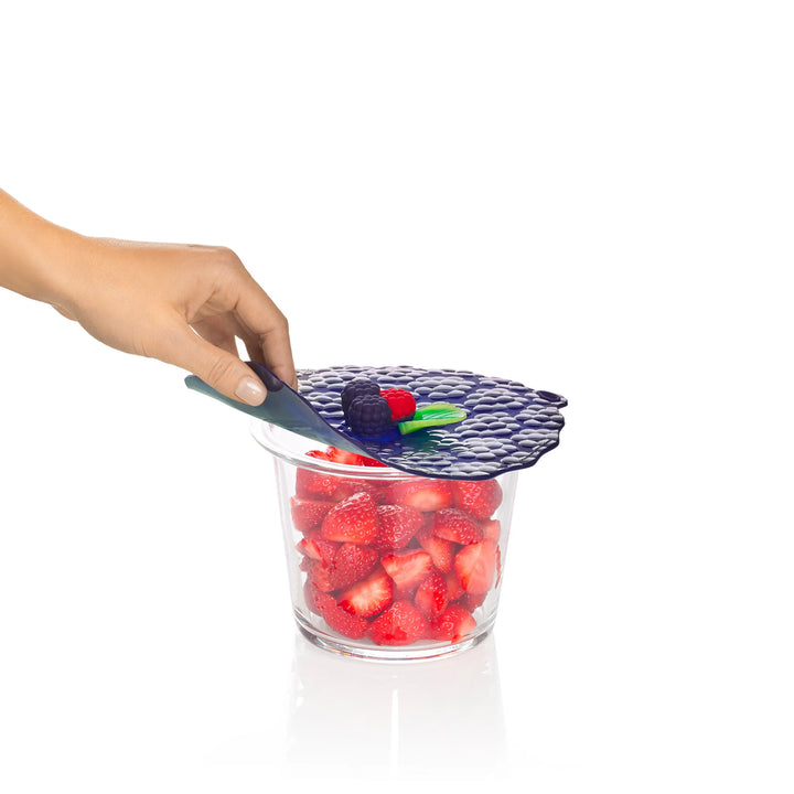 Berry Lids in Raspberry, Strawberry, Blackberry or Blueberry by Charles Viancin