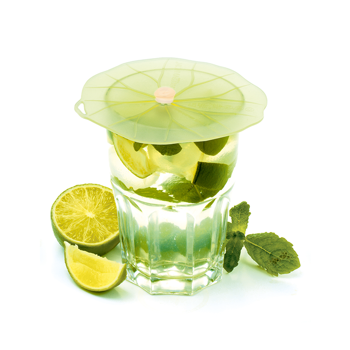 Charles Viancin Charles Viancin Lily Pad Drink Cover - 4 Inch - Set of 2
