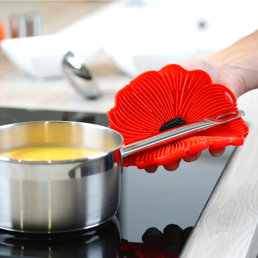 Poppy Silicone Trivet by Charles Viancin