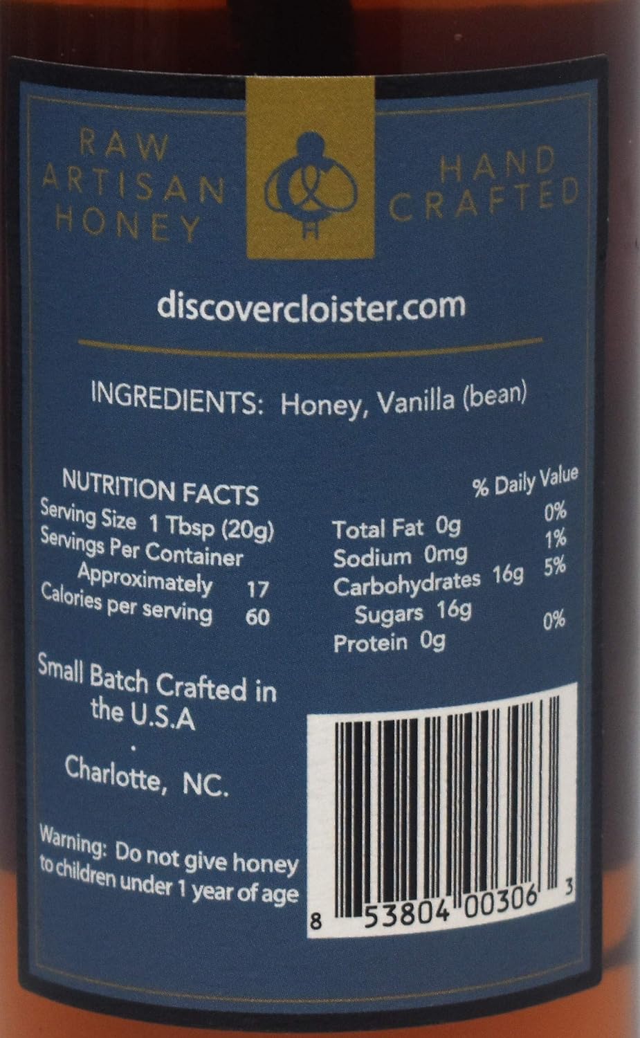 Cloister honey ingredients