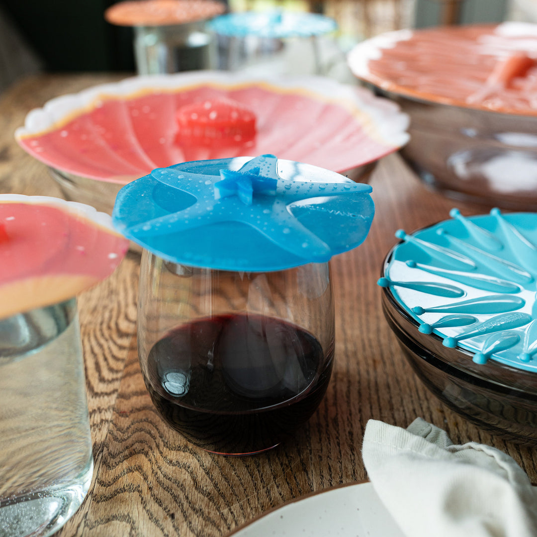Starfish / Anemone Drink Covers by Charles Viancin