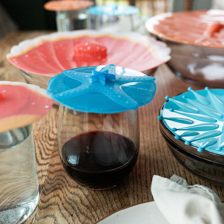 Starfish / Anemone Drink Covers by Charles Viancin
