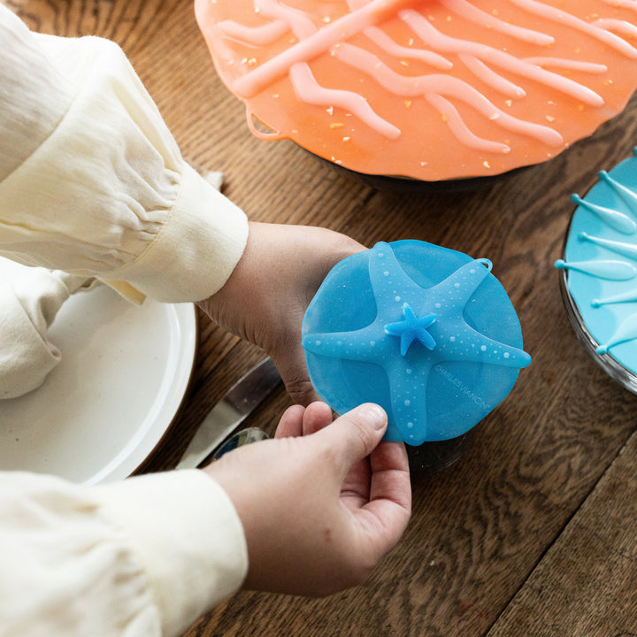 Starfish / Anemone Drink Covers by Charles Viancin