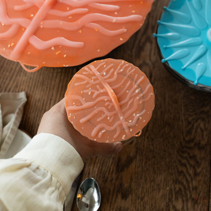 Coral / Shell Drink Covers by Charles Viancin