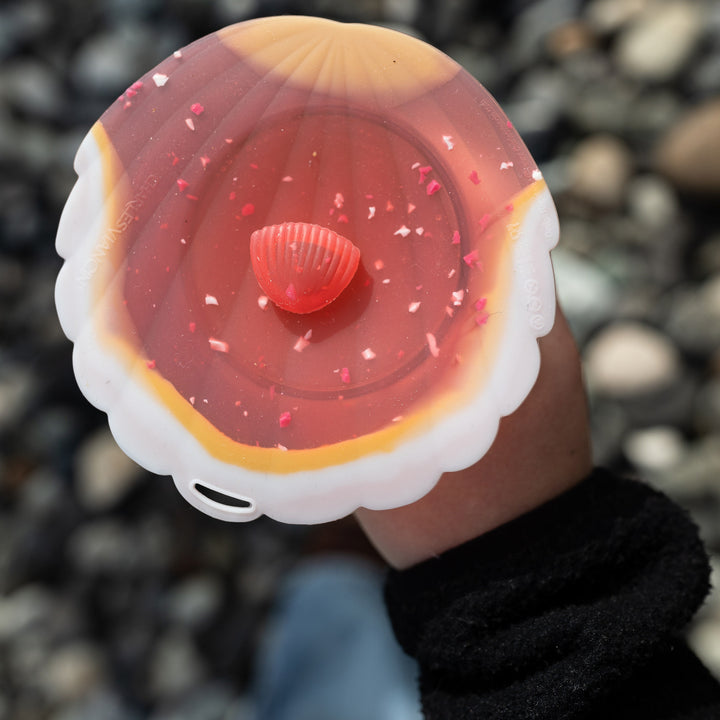 Coral / Shell Drink Covers by Charles Viancin