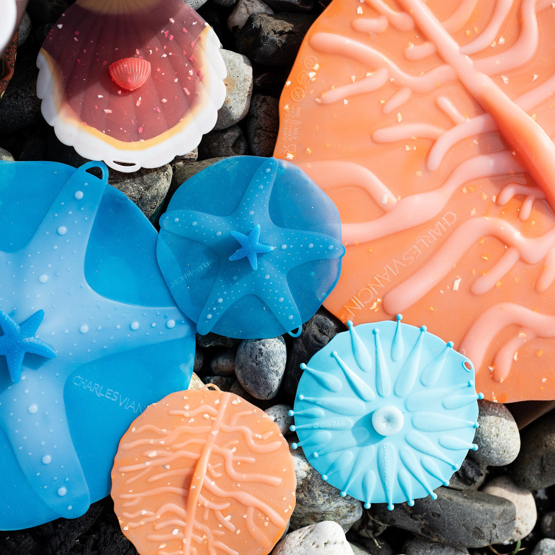 Starfish / Anemone Drink Covers by Charles Viancin