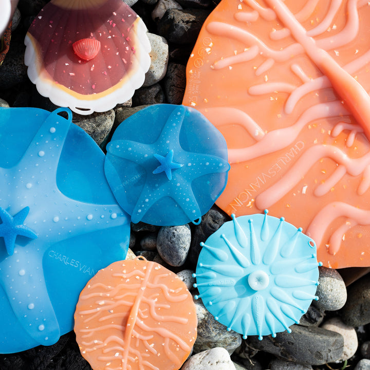 Starfish / Anemone Drink Covers by Charles Viancin