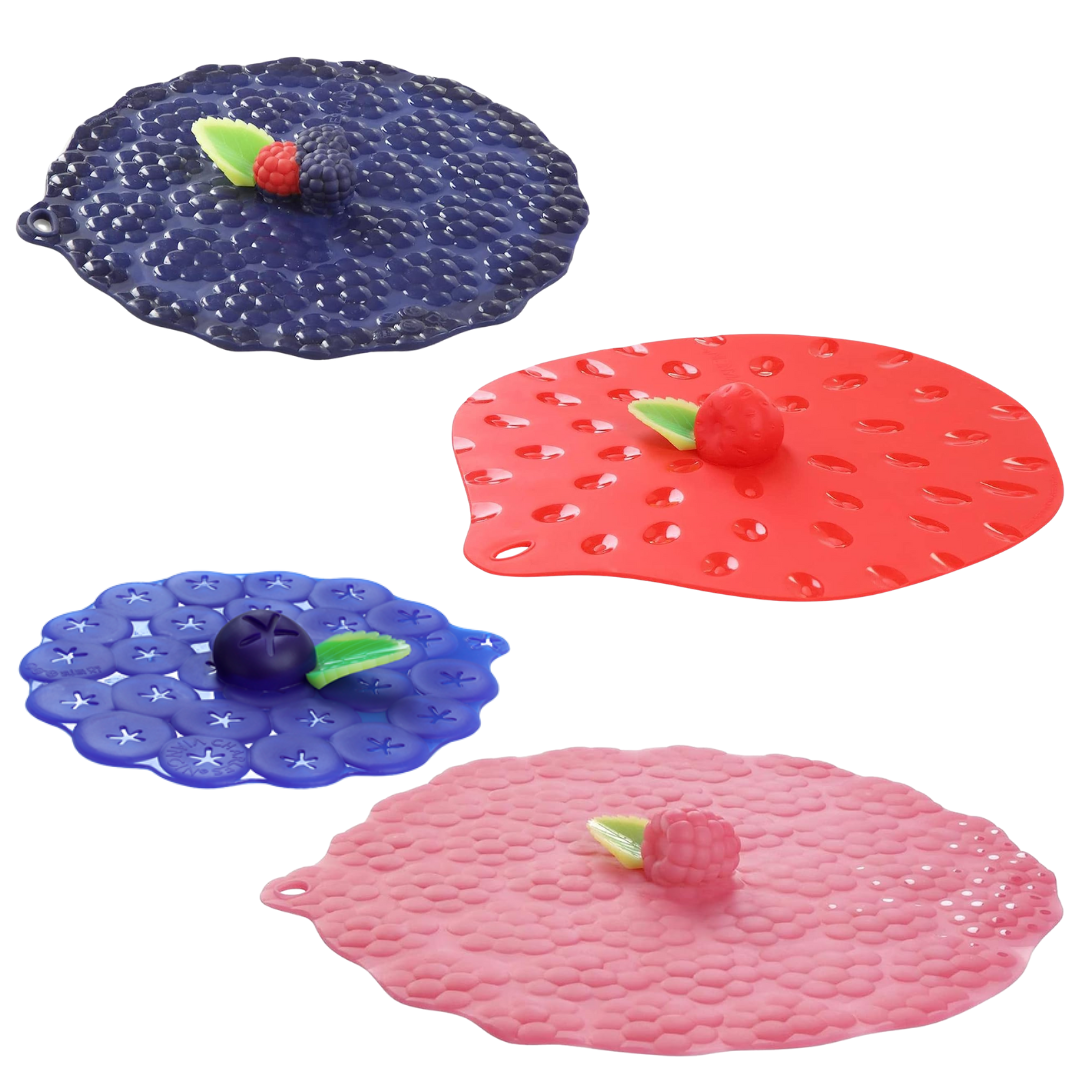 Universal Silicone Lids Berry Set by Charles Viancin