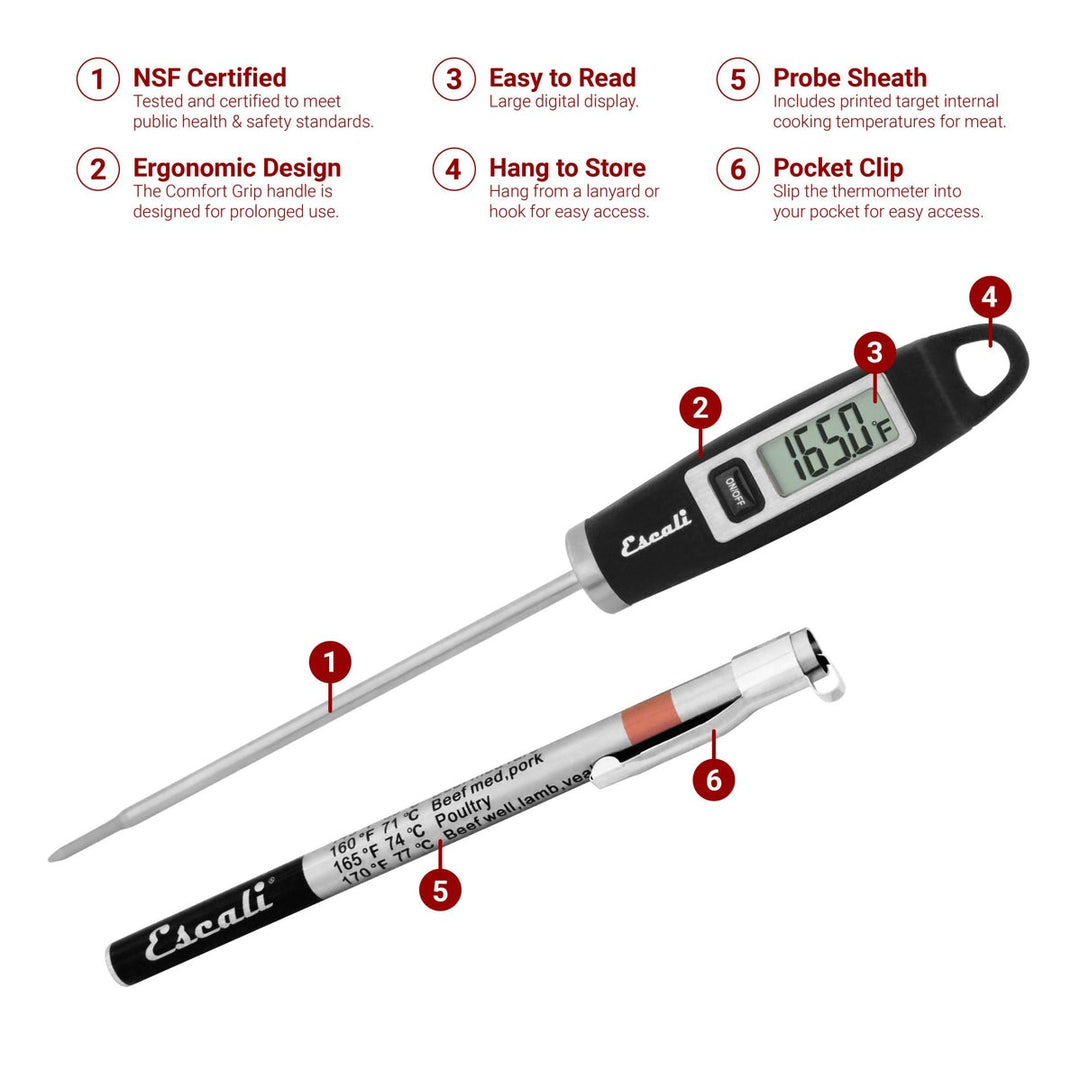 Small Digital Thermometer by Escali