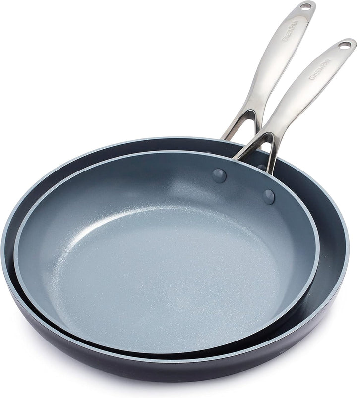 Valencia Pro 10" and 12" Frying Pan Set by GreenPan