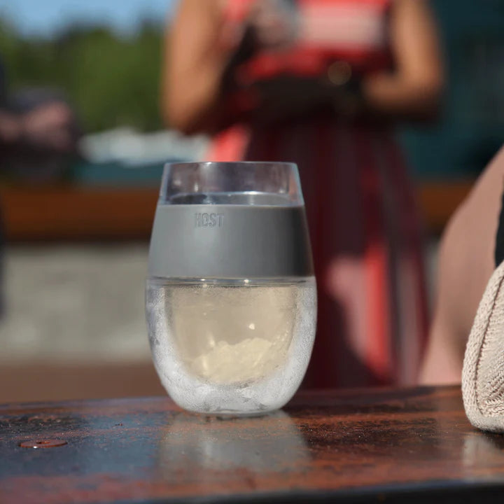 Wine cups with lids set by Host