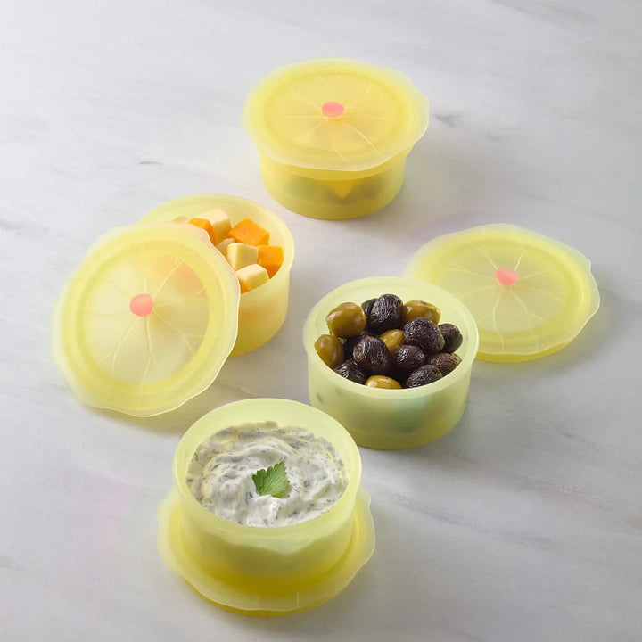 Lilypad Silicone Storage Containers Set of 4 by Charles Viancin