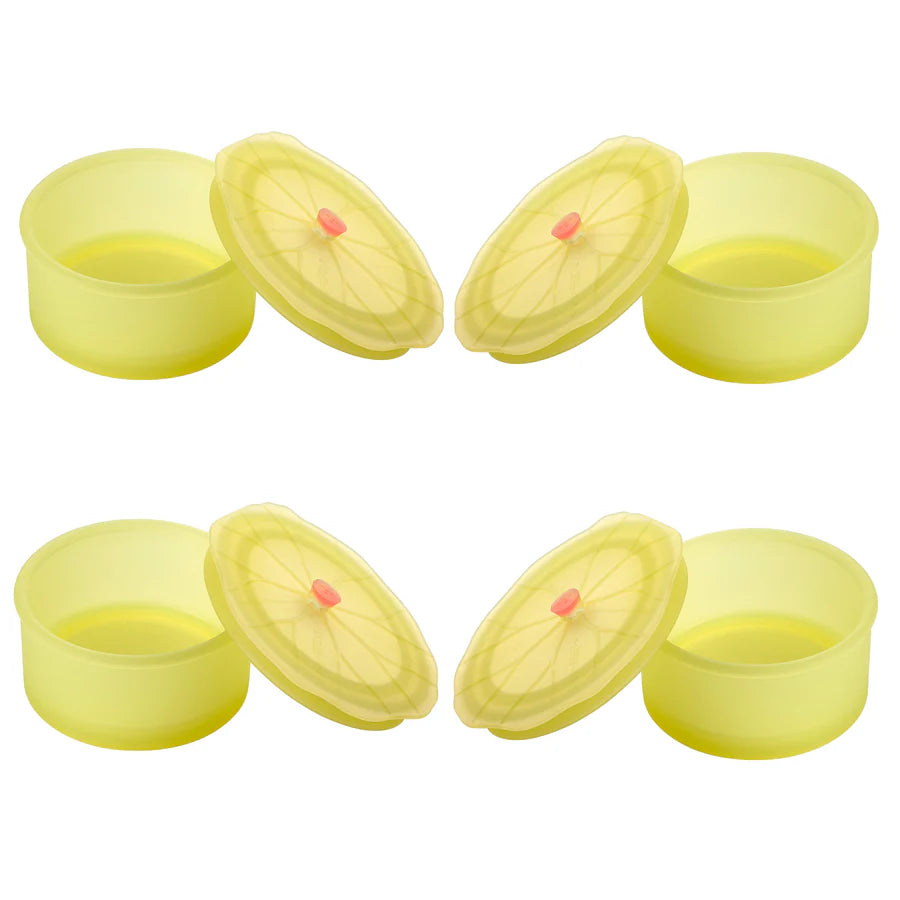 Lilypad Silicone Storage Containers Set of 4 by Charles Viancin