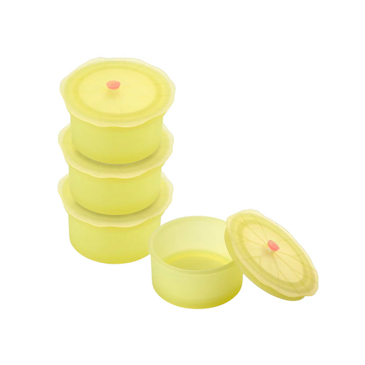 Lilypad Silicone Storage Containers Set of 4 by Charles Viancin