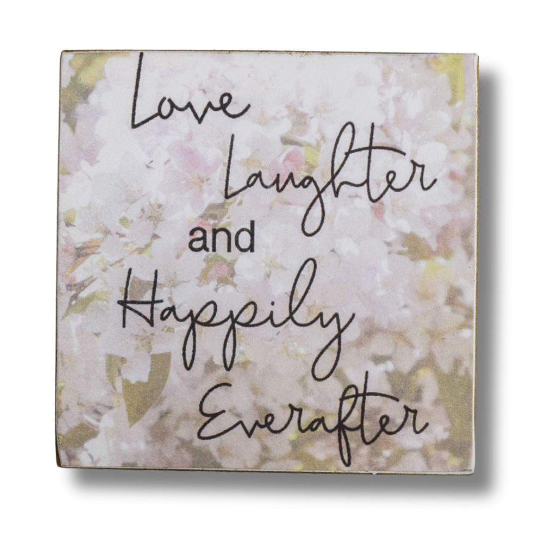 Love & Laughter Sign by CWI