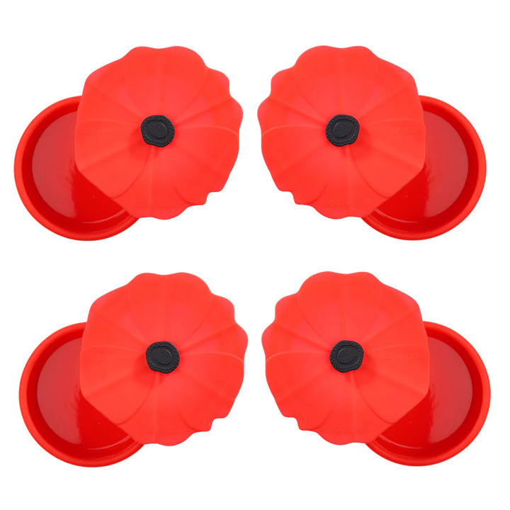 Poppy Silicone Storage Containers Set of 4  by Charles Viancin