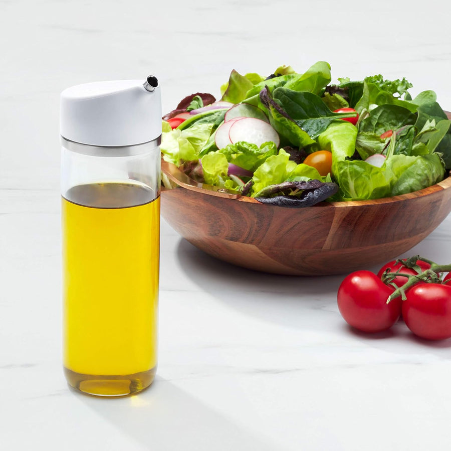 Dispenser for olive oil and vinegar