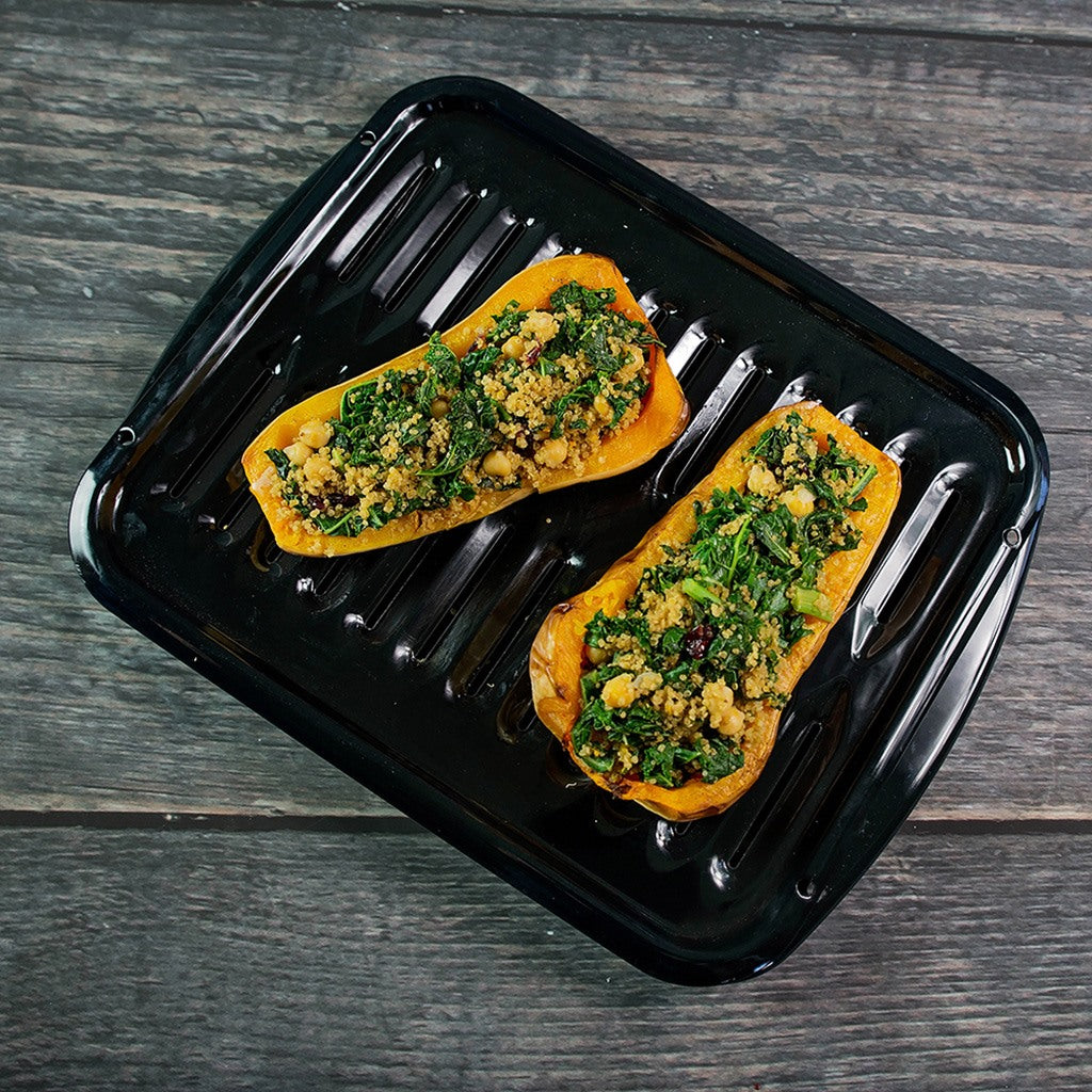 Range Kleen  2-Piece Heavy Duty Porcelain Full Size Broiler Pan & Grill
