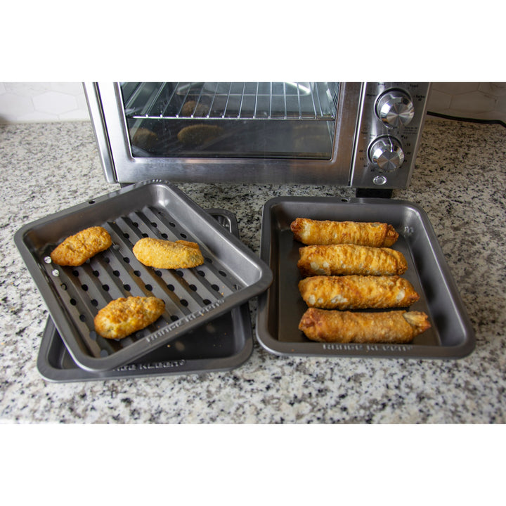 Nonstick Toaster Oven Bakeware Set by Range Kleen