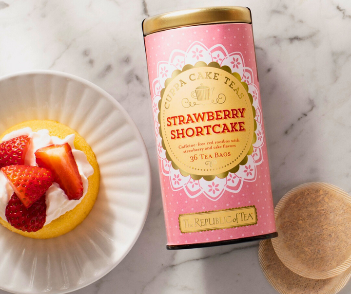 Strawberry Shortcake Rooibos Tea Bags by Republic of Tea