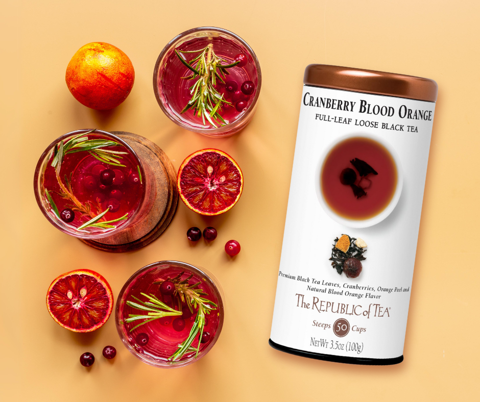 Cranberry Blood Orange Full-Leaf Loose Black Tea by The Republic of Tea