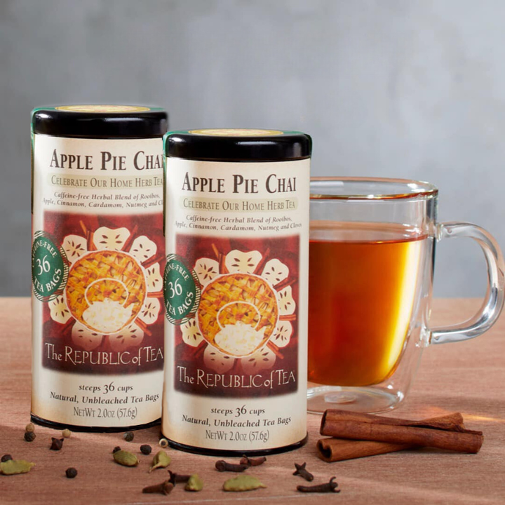 Apple Pie Chai Herbal Tea Bags by Republic of Tea