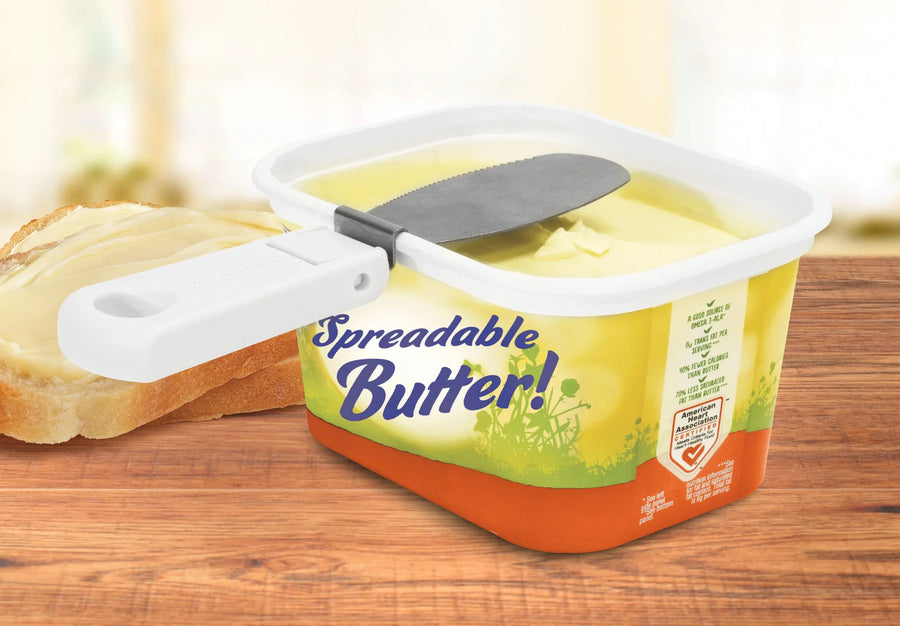 Attachable Tub Butter Knife
