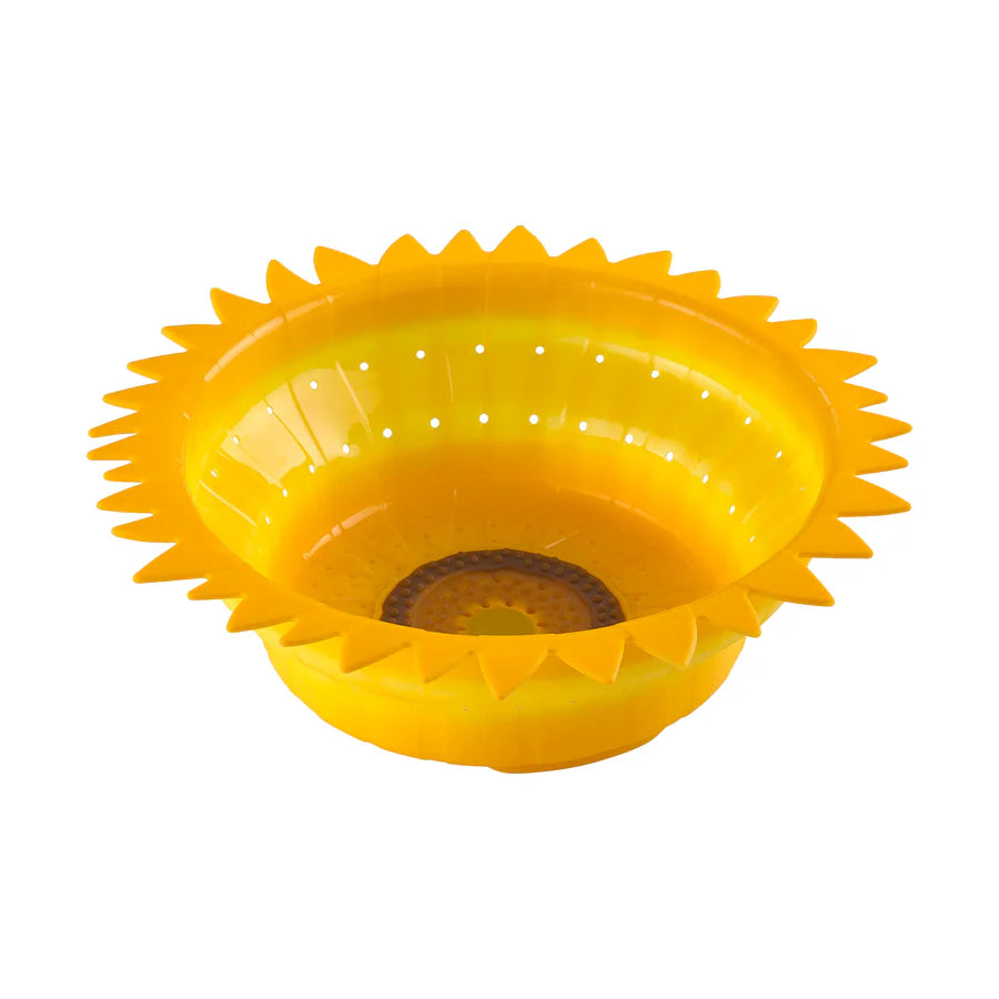 Sunflower Colander / Collapsible Salad Strainer by Charles Viancin