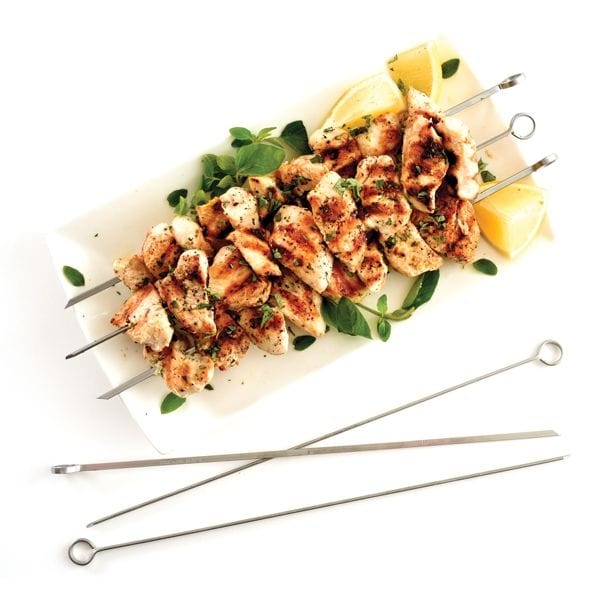 Stainless Steel Kabob Skewers, 6 Pack, by Norpro